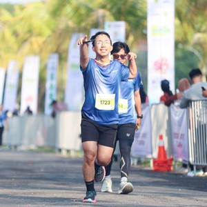 Race photo from BOGORUN 2026
