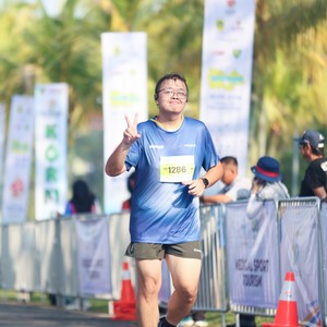 Race photo from BOGORUN 2026