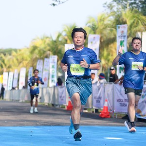 Race photo from BOGORUN 2026
