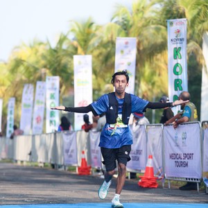 Race photo from BOGORUN 2026