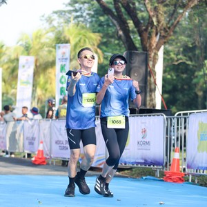 Race photo from BOGORUN 2026