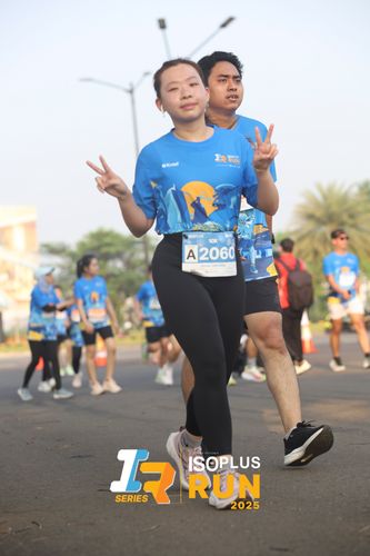 Race photo from ISOPLUS RUN 2025 - JAKARTA