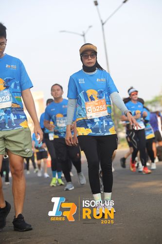 Race photo from ISOPLUS RUN 2025 - JAKARTA