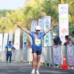 Race photo from BOGORUN 2026