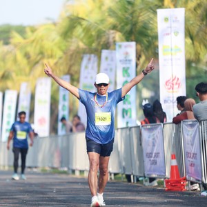 Race photo from BOGORUN 2026