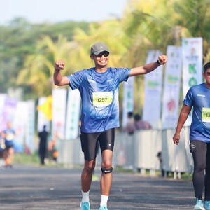 Race photo from BOGORUN 2026