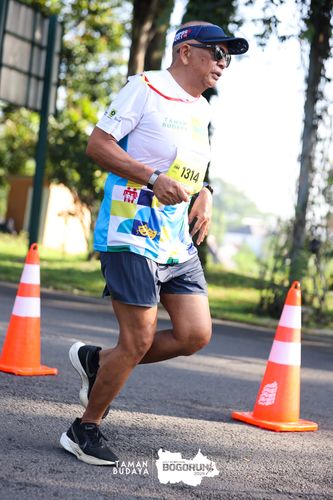 Race photo from Taman Budaya x BOGORUN 2025