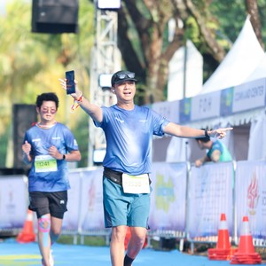 Race photo from BOGORUN 2026