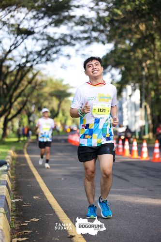 Race photo from Taman Budaya x BOGORUN 2025