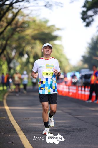 Race photo from Taman Budaya x BOGORUN 2025