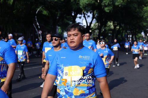 Race photo from SURABAYA ISOPLUS MARATHON 2025