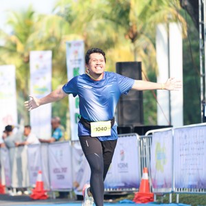 Race photo from BOGORUN 2026
