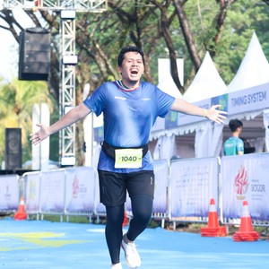 Race photo from BOGORUN 2026