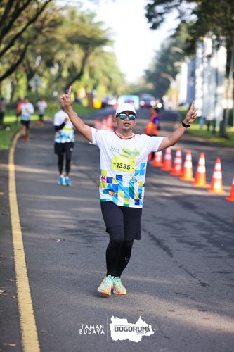 Race photo from Taman Budaya x BOGORUN 2025
