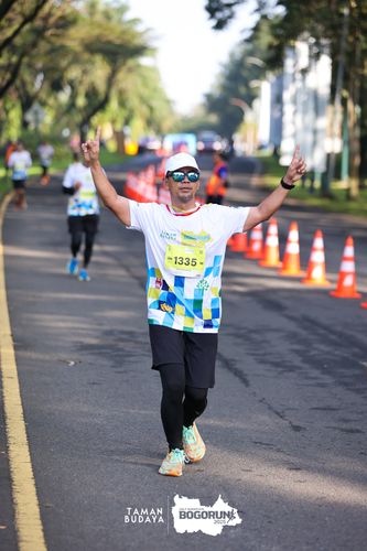 Race photo from Taman Budaya x BOGORUN 2025