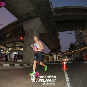 Race photo from SMARTFREN RUN 2026