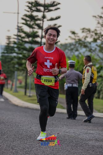 Race photo from CISANGKAN KBP CITY RUN 2025