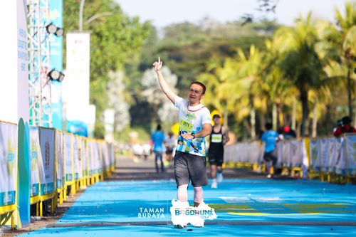Race photo from Taman Budaya x BOGORUN 2025