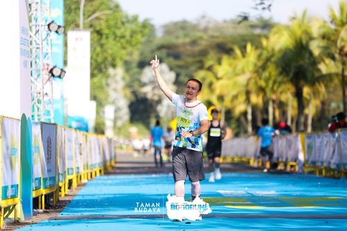 Race photo from Taman Budaya x BOGORUN 2025