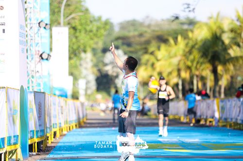 Race photo from Taman Budaya x BOGORUN 2025
