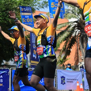 Race photo from SURABAYA ISOPLUS MARATHON 2026