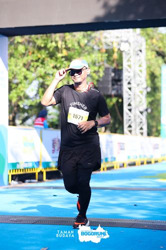 Race photo from Taman Budaya x BOGORUN 2025