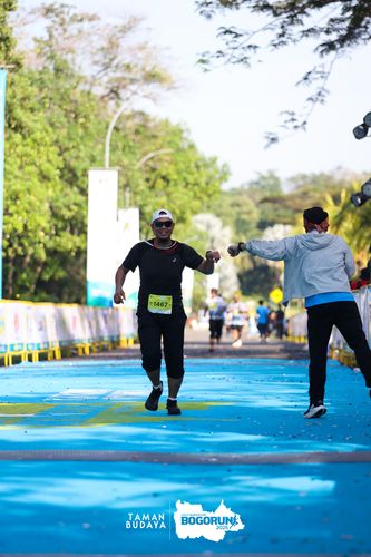 Race photo from Taman Budaya x BOGORUN 2025