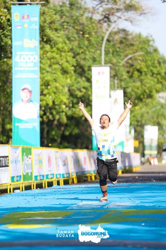 Race photo from Taman Budaya x BOGORUN 2025