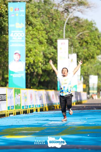 Race photo from Taman Budaya x BOGORUN 2025