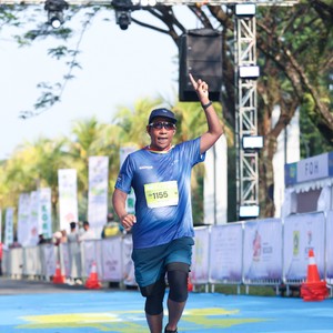 Race photo from BOGORUN 2026