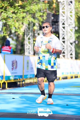 Race photo from Taman Budaya x BOGORUN 2025