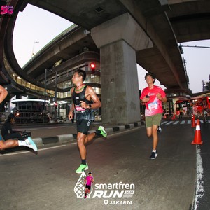 Race photo from SMARTFREN RUN 2026