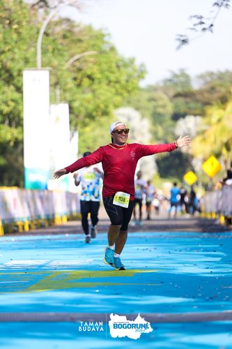 Race photo from Taman Budaya x BOGORUN 2025