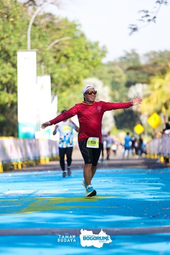 Race photo from Taman Budaya x BOGORUN 2025