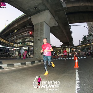 Race photo from SMARTFREN RUN 2026