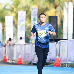 Race photo from BOGORUN 2026