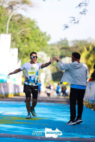 Race photo from Taman Budaya x BOGORUN 2025