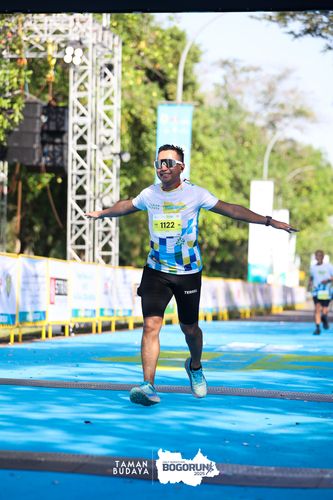 Race photo from Taman Budaya x BOGORUN 2025