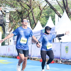 Race photo from BOGORUN 2026