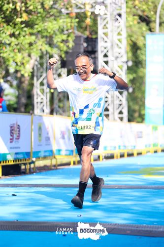 Race photo from Taman Budaya x BOGORUN 2025