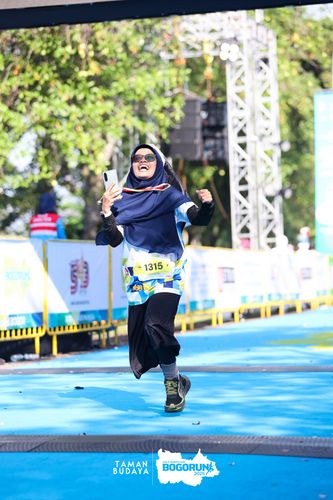 Race photo from Taman Budaya x BOGORUN 2025