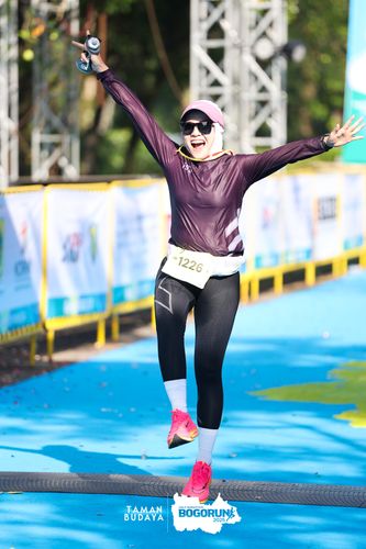 Race photo from Taman Budaya x BOGORUN 2025