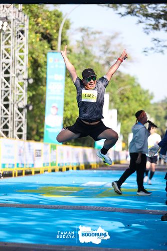 Race photo from Taman Budaya x BOGORUN 2025