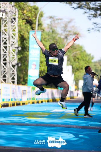 Race photo from Taman Budaya x BOGORUN 2025