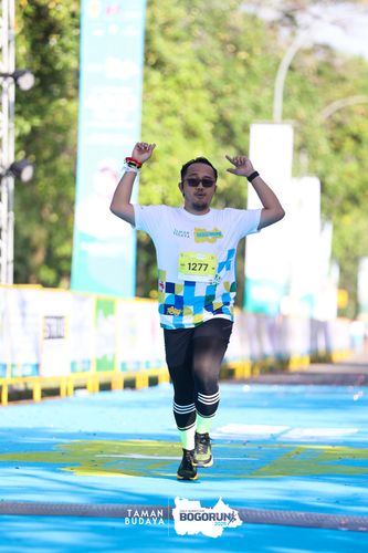 Race photo from Taman Budaya x BOGORUN 2025