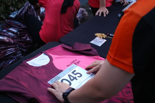 Race photo from Assurance Fun Run 2024