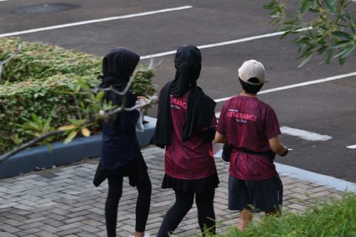 Race photo from Assurance Fun Run 2024