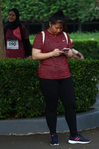 Race photo from Assurance Fun Run 2024