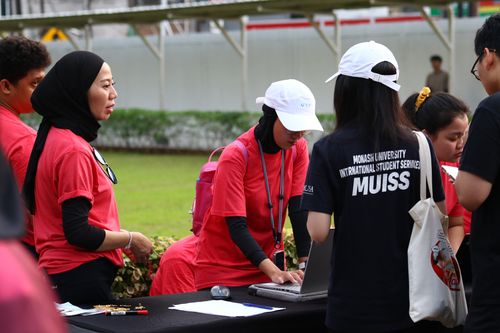 Race photo from Assurance Fun Run 2024