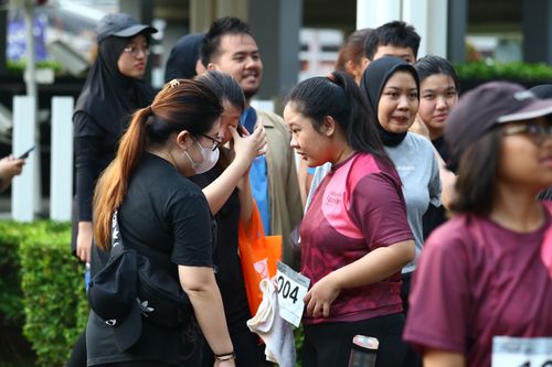 Race photo from Assurance Fun Run 2024